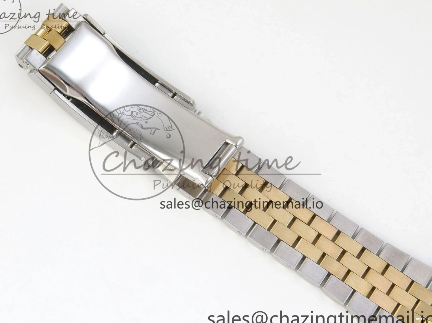 MiroTime 0424 Reliable DateJust 41mm 126333 SS YG 3EF 1:1 Best Edition Gray Roman Dial on SS YG Jubilee Bracelet SA 302